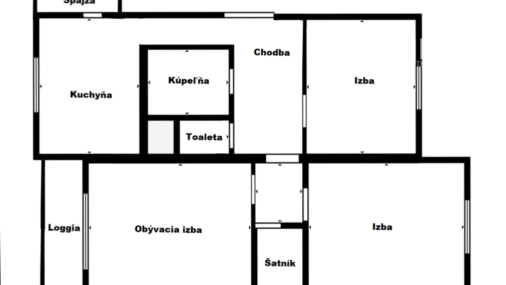 Znížená cena - Na predaj praktický 3 izbový byt v meste Humenné, exkluzívne.