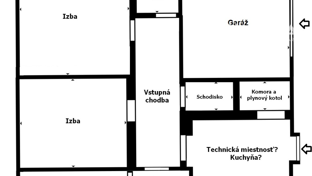 Na predaj rodinný dom na krásnom pozemku v obci Kamienka (Humenné)!
