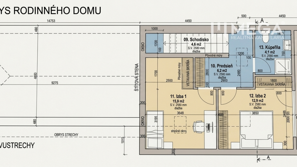 NA PREDAJ EXKLUZÍVNE: Rozostavaná stavba s kráľovským pozemkom a bonusovou stodolou - Zbojné