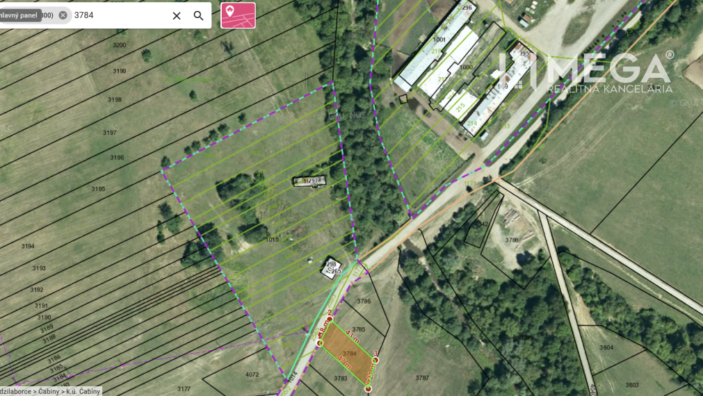 NA PREDAJ POZEMKY V OBCI ČABINY - TOP INVESTIČNÁ PRÍLEŽITOSŤ