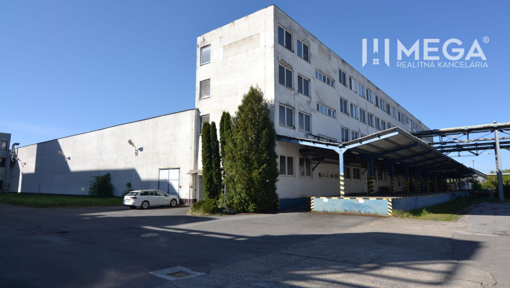 PREDAJ VÝROBNEJ HALY, ADMIN BUDOVY A PLOCHY v HUMENNOM