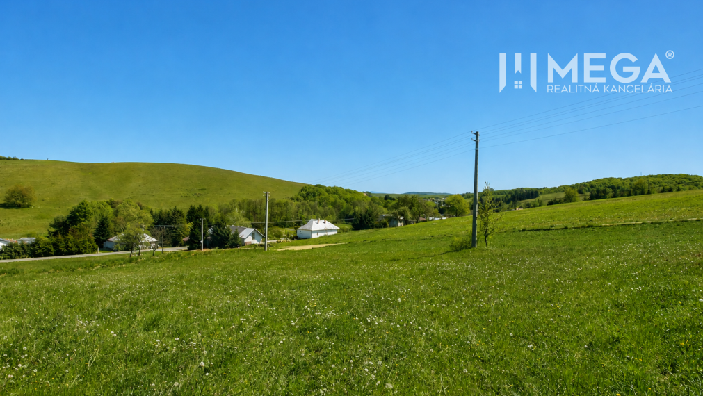 NA PREDAJ: Priestranný pozemok 2126 m² obec Víťazovce – ideálny na výstavbu rodinného domu