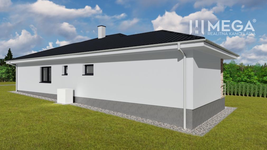 NA PREDAJ Moderný bungalov na výnimočnom mieste v obci Závadka