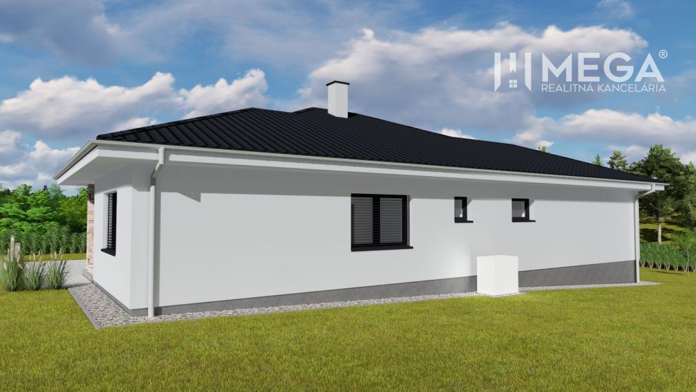 NA PREDAJ Moderný bungalov na výnimočnom mieste v obci Závadka