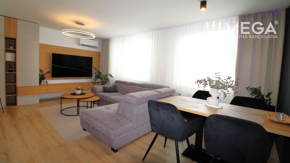 NA PREDAJ PRÉMIOVÝ 3-IZBOVÝ BYT S VÝHĽADOM 77 m² v Humennom