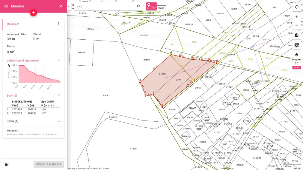 EXKLUZÍVNE NA PREDAJ 1303,5 m2 POZEMOK NA ZEMPLÍNSKEJ ŠÍRAVE