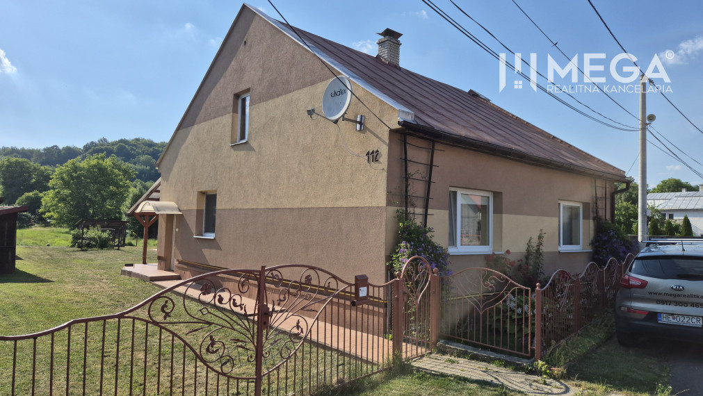 PREDAJ RODINNÉHO DOMU so záhradou KRÁSNY BROD