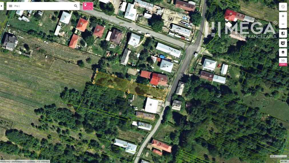 NA PREDAJ stavebný POZEMOK s LETNOU KUCHYŇOU v obci OĽŠINKOV