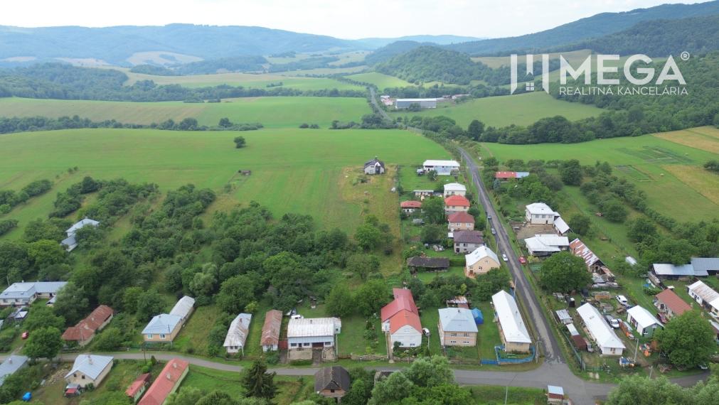 NA PREDAJ stavebný POZEMOK s LETNOU KUCHYŇOU v obci OĽŠINKOV