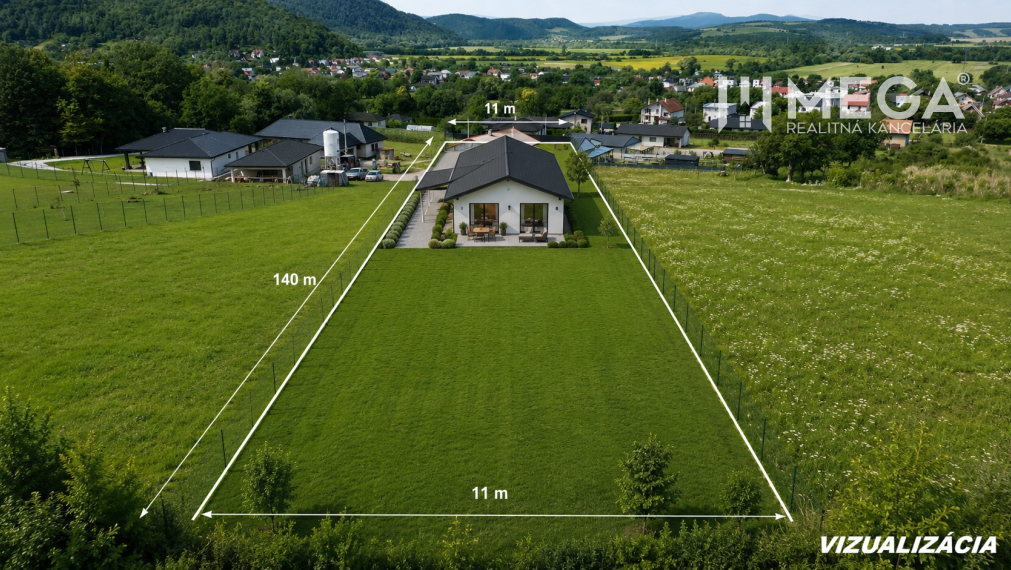 NA PREDAJ HOTOVÝ STAVEBNÝ POZEMOK S PRÍPOJKAMI JASENOV
