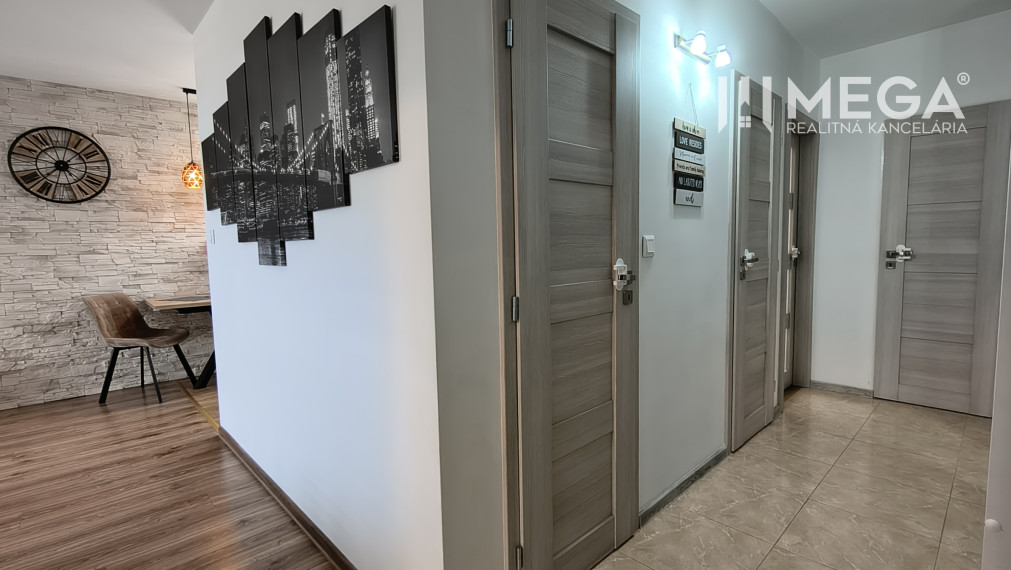 NA PRENÁJOM – PRÉMIOVÝ 3-IZBOVÝ BYT S PANORAMATICKÝM VÝHĽADOM