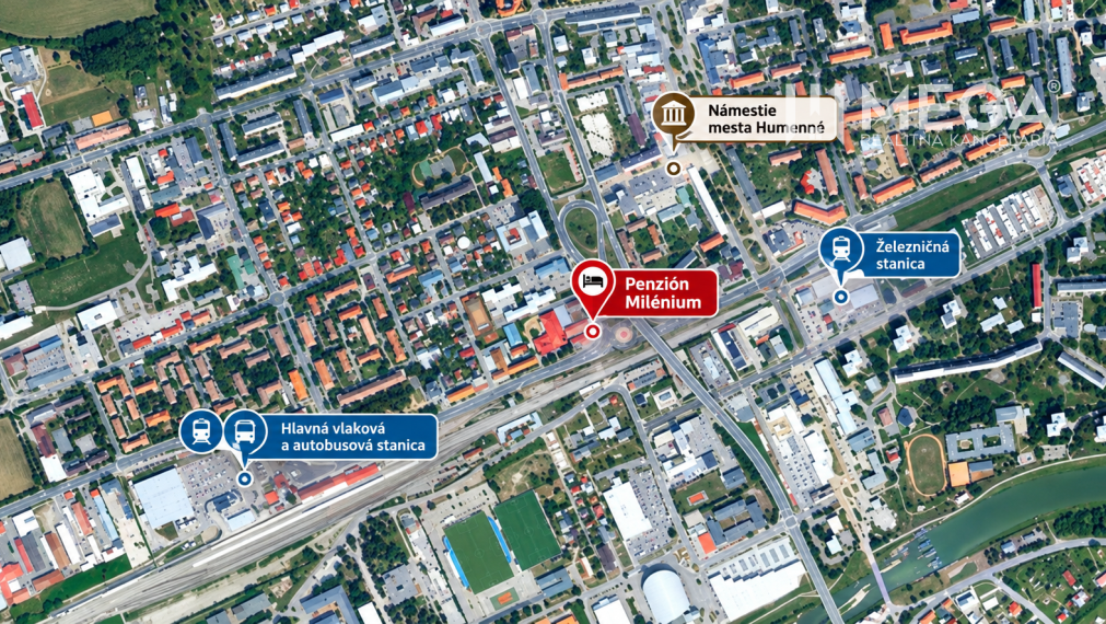 Na predaj nehnuteľnosť - zabehnutý penzión v centre mesta Humenné