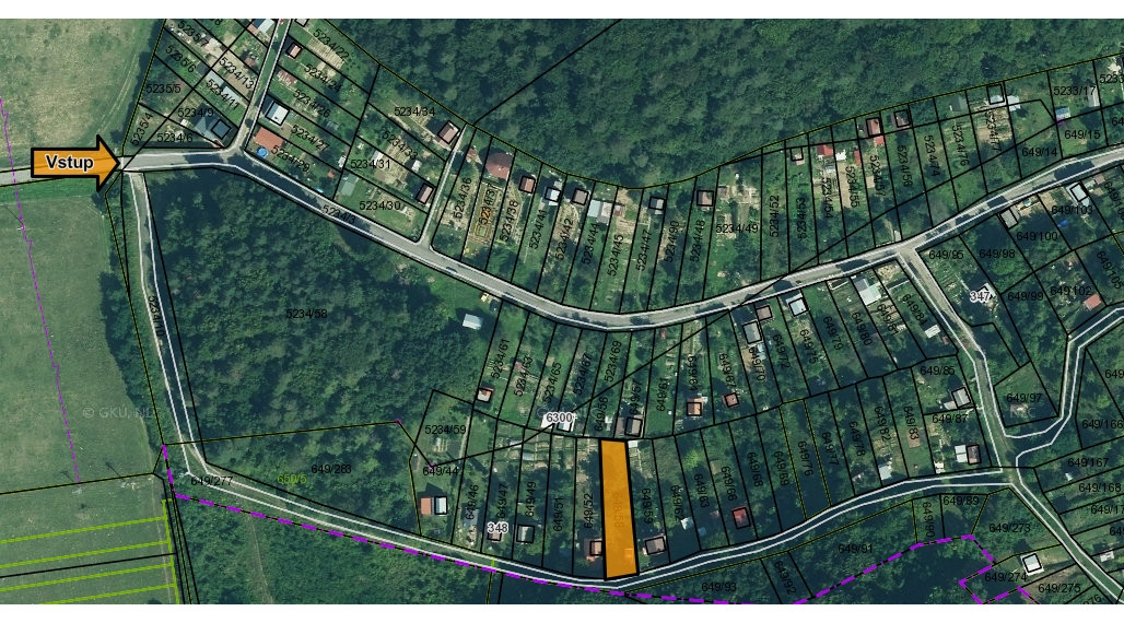 Na predaj pozemok/záhradka v záhradkárskej osade Poniklec Humenné