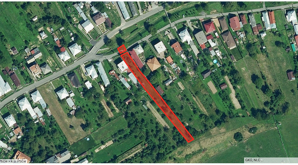 Rovinatý pozemok na predaj, obec Ptičie! Exkluzívna ponuka!