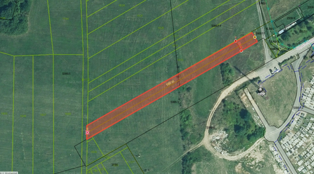 Na predaj pozemok priamo v meste Humenné!