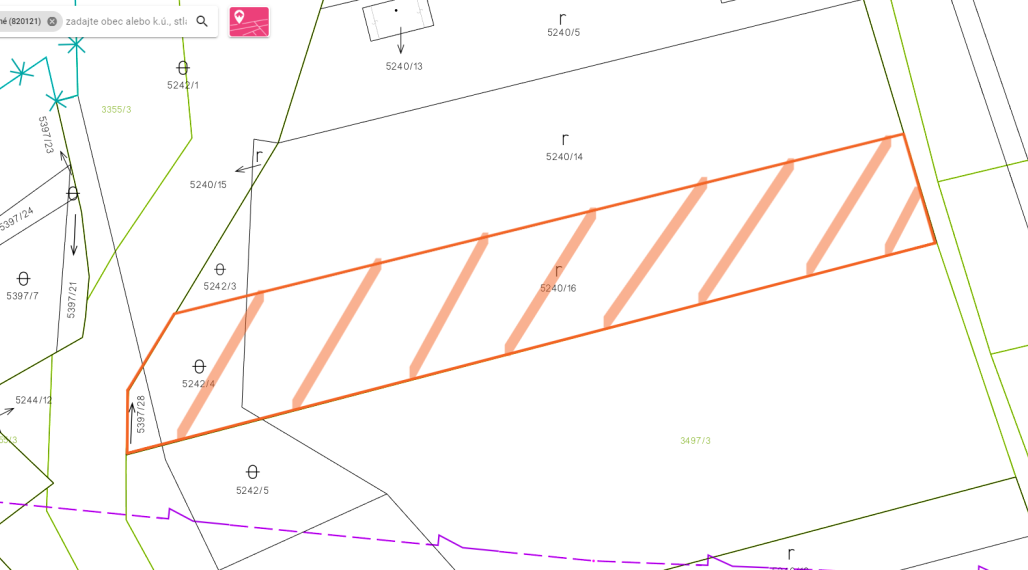NOVÁ CENA - PREDAJ STAVEBNÉHO POZEMKU v HUMENNOM