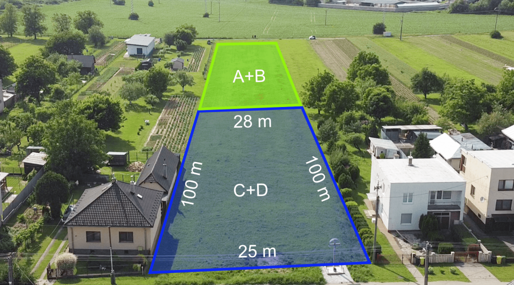 REZERVOVANÉ POSLEDNÉ STAVEBNÉ POZEMKY C+D obec JASENOV
