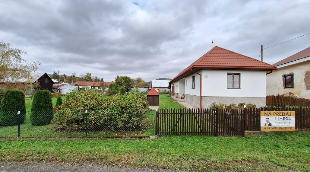 EXKLUZÍVNE NA PREDAJ CHALUPA v obci HABURA