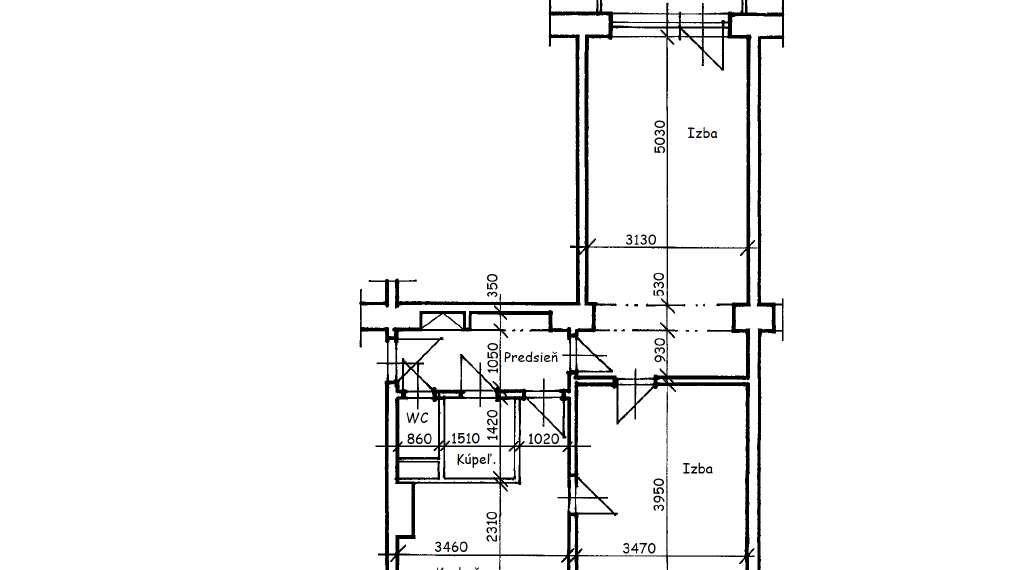 Na prenájom - 2izb. byt, zariadený, Ševčenková ul, mesto Humenné