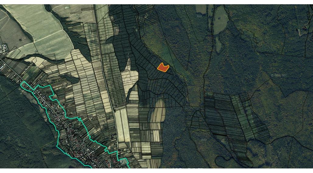 Na predaj rozsiahly pozemok v k.ú. obce Zemplínske Hámre