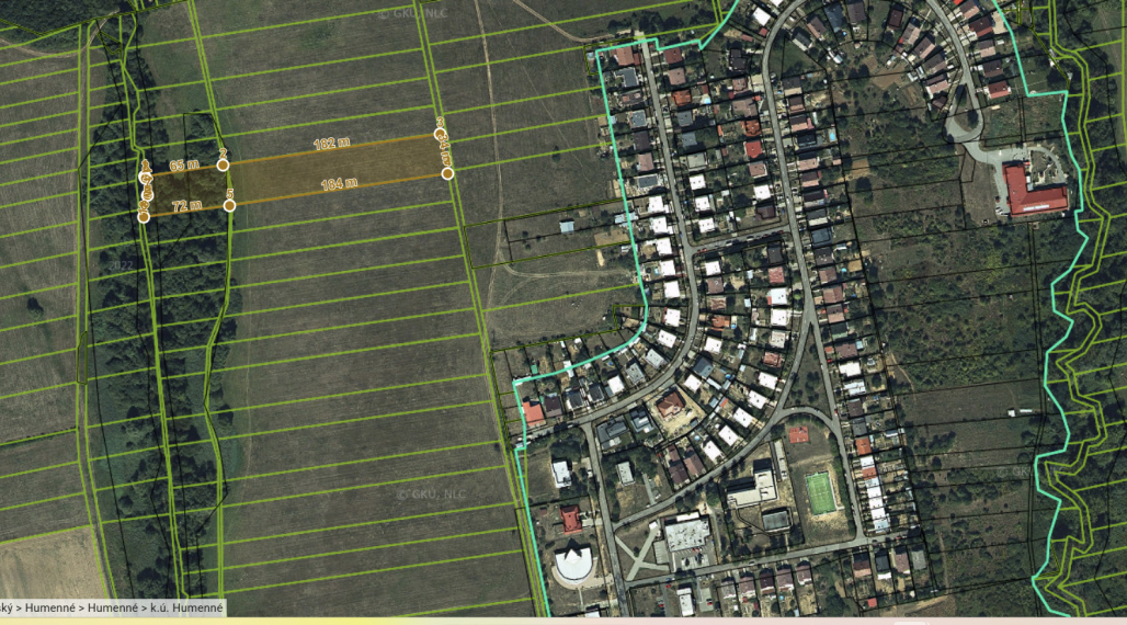 NA PREDAJ INVESTIČNÉ POZEMKY – HUMENNÉ časť DUBNÍK