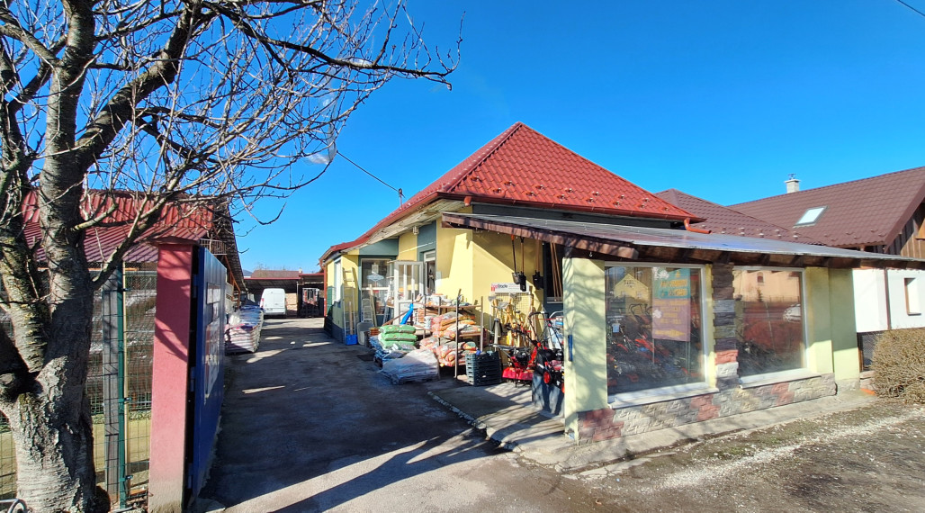 NA PREDAJ  Zabehnutá prevádzka v obci Kamenica nad Cirochou