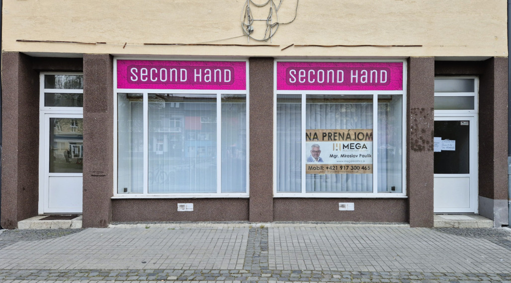 PRENÁJOM OBCHODNÉHO PRIESTORU PRIAMO V CENTRE HUMENNÉHO