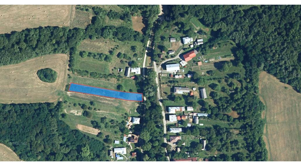 Na predaj pozemok aj na výstavbu v obci Vyšné Ladičkovce