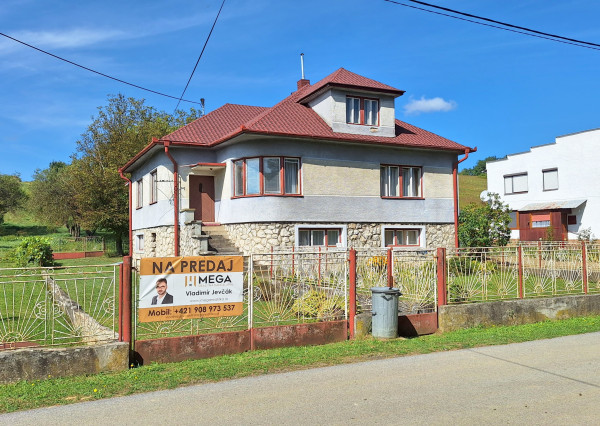 PREDANÉ - NA PREDAJ rodinný dom v obci Ohradzany