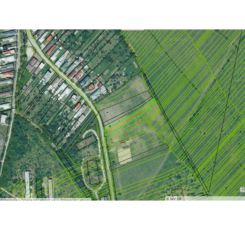 PREDAJ pozemku blízko ZEMPLÍNSKEJ ŠÍRAVY - 1.888 m2