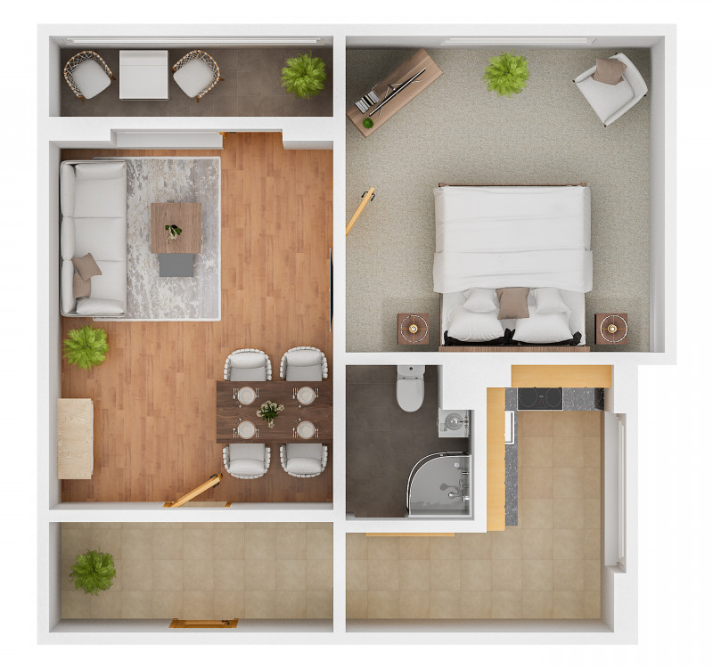 PREDAJ čiastočne zrekonštruovaného 2-izbového bytu v Humennom
