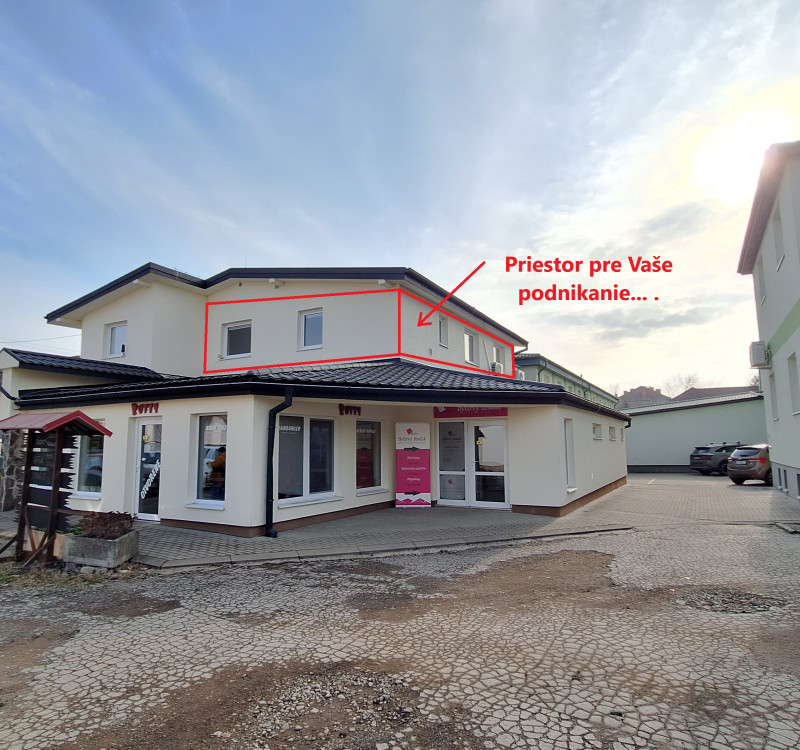 NA PRENÁJOM - 70m2 Obchodné priestory  v meste Humenné