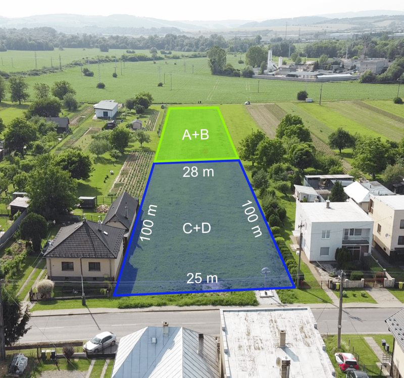 REZERVOVANÉ POSLEDNÉ STAVEBNÉ POZEMKY C+D obec JASENOV