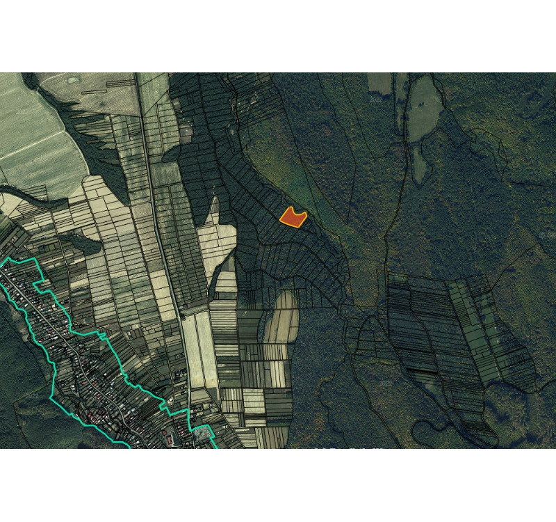 Na predaj rozsiahly pozemok v k.ú. obce Zemplínske Hámre